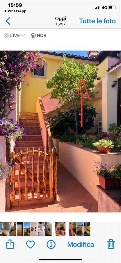 Ferienwohnung Casa Di Alba Cannigione Exterior foto